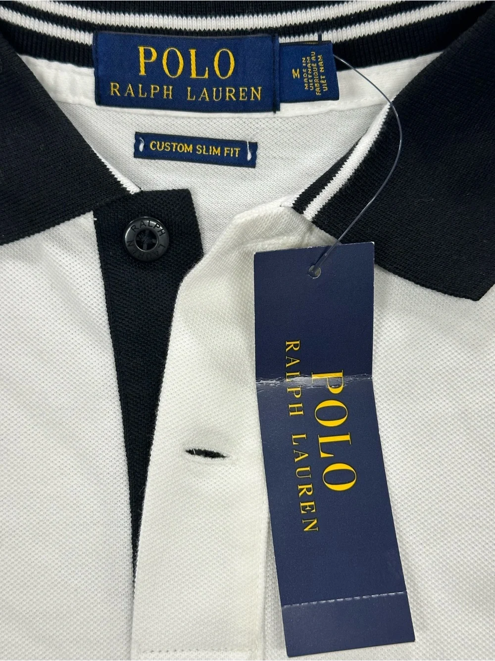 NWT Polo Ralph Lauren Custom Slim Fit Short-Sleeve Polo Shirt - Mens Medium